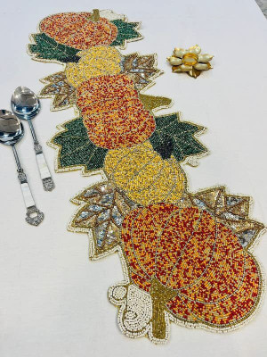 MFU-MADE FOR YOU Multicolor 91.44 cm Table Runner(Polyester)