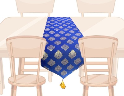 VIREO Blue 178 cm Table Runner(Jacquard)