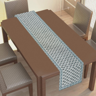 Texstylers Multicolor 152.4 cm Table Runner(Canvas)