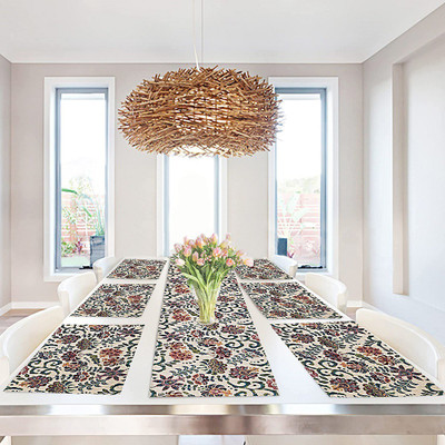 PRAKARTIK. Multicolor 180 cm Table Runner(Cotton)