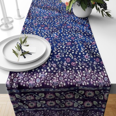 TASSELED HOME Multicolor 183 cm Table Runner(Polyester)