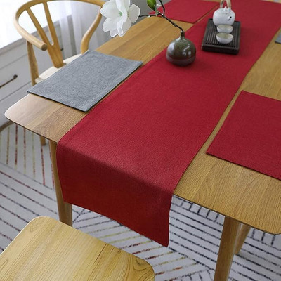 Casanest Red 150 cm Table Runner(Cotton)