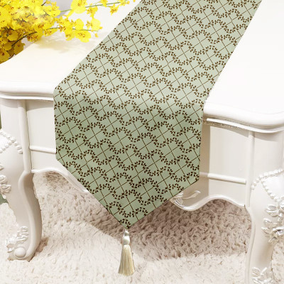Azalea Grey 182.8 cm Table Runner(Cotton)