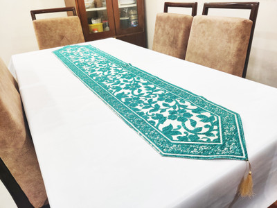 Groki Green 182.8 cm Table Runner(Cotton)