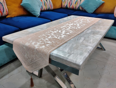 Groki Beige 183 cm Table Runner(Cotton)