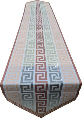 SHRI MAHAVIR IMPEX Multicolor 180 cm Table Runner(Vinyl)
