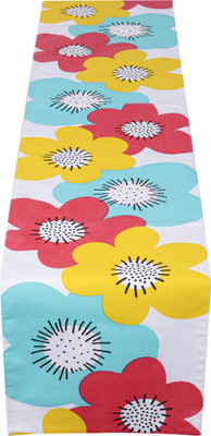 HOME9INE Multicolor 180 cm Table Runner(Polyester)