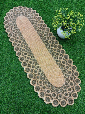 A Z hand made design Multicolor 91 cm Reversible Table Runner(Cotton)