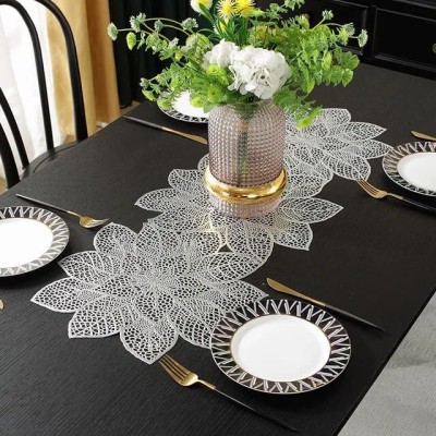 Romiz Silver 90 cm Table Runner(PVC)