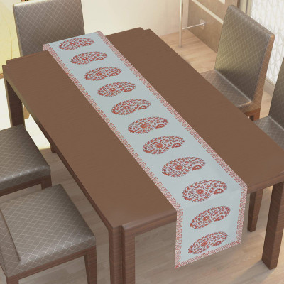 Texstylers Multicolor 152.4 cm Table Runner(Canvas)