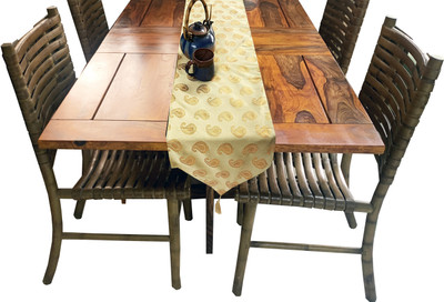 VIREO Multicolor 177 cm Table Runner(Polyester)