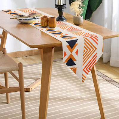Urban Space Orange 76 cm Table Runner(Cotton)