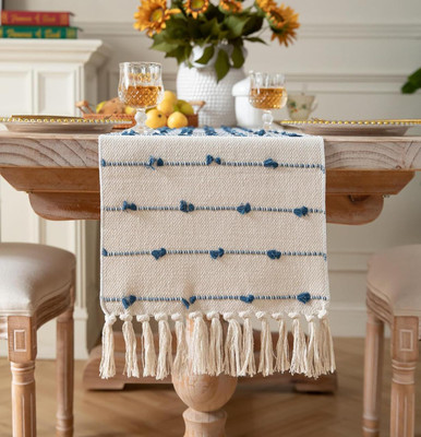Soweto Blue 180 cm Table Runner(Cotton)