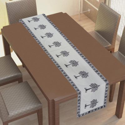 Texstylers Multicolor 152.4 cm Table Runner(Canvas)