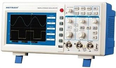 Metravi DSO-5050E 50MHz Digital Storage Oscilloscope Digital Tachometer