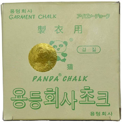 Hunny - Bunch Panda Wax Coated Cut-Free White Chalk on Fabrics(Imported Original Panda) Tailor Chalk(Pack of 50)