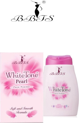 bbts White Tone Pearl Face Powder With Soft & Smooth Formula For classy skin(50 g)