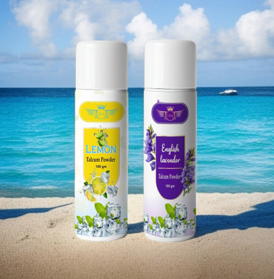 The Ocean Lavender And Lemon Cool Cool Talcum Powder Instant Cooling(2 x 100 g)
