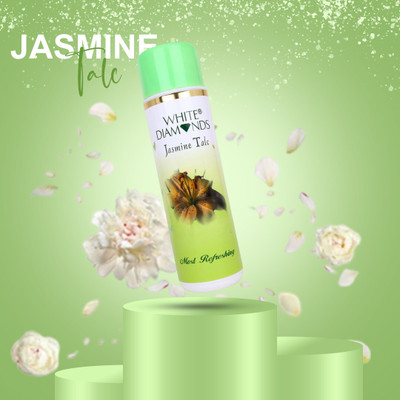 White Diamonds jasmine talc 300g(2 x 300 g)