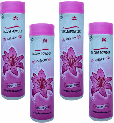 Elecsera Talcum Powder Daily Care Pack of 4(4 x 12.5 g)