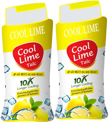 NG MART LEMON COOL LIME TALC FO REFESHNESS COOL BODY ALL DAY PACK OF 150gm x 2(2 x 150 g)