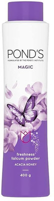 POND's MAGIC FRESHNESS TALC ACIACIA HONEY 400 GM X 1 BBD SPL(399 g)