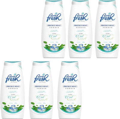 NG MART DERMIFRESH COOL TALC FOR ALL DAY COOL & FRESHNESS BODY PACK OF 150gm x 6(6 x 150 g)