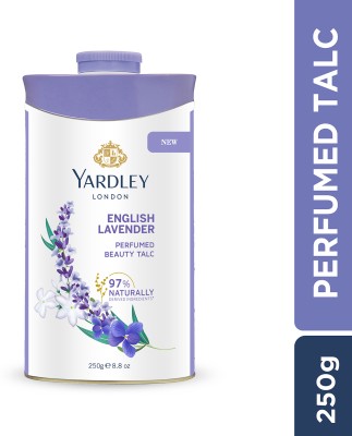 Yardley London by Wipro English Lavender Perfumed Talcum Powder for Women(250 g)