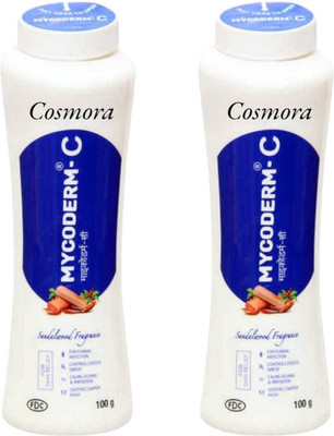 COSMORA MYCODERM FUNGAL DUSTING POWDER FOR DUSTING & FUNGAL PROBLEMS PACK OF -100g x 2(2 x 100 g)
