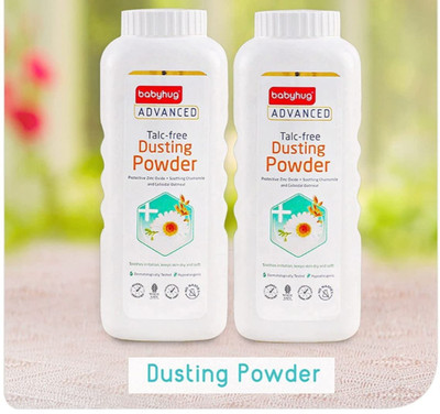babyhug Advanced Talc-Free Dusting Powder - 200gm - Pack of 2(2 x 100 g)