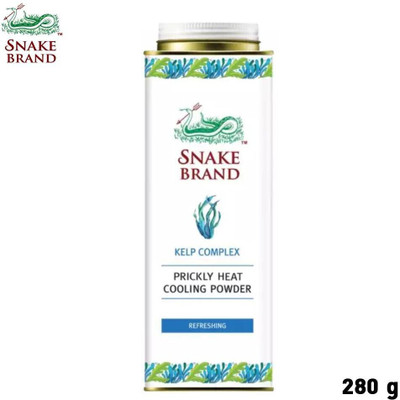 Snake Brand Kelp Complex Refreshing Prickly Heat Cooling Powder Imported(280 g)