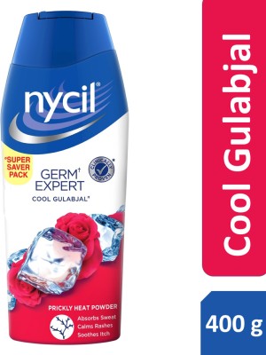 NYCIL Germ Expert Cool Gulabjal Prickly Heat & Cooling(400 g)