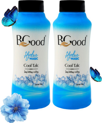 BGOOD Hydra Magic Cool Talc with Icy Fresh Sensation – 100g - Pack of 2(2 x 100 g)