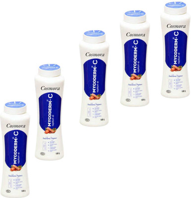 COSMORA MYCODERM FUNGAL DUSTING POWDER FOR DUSTING & FUNGAL PROBLEMS PACK OF -100g x 5(5 x 100 g)