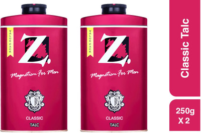 Z - Magnetism for Men Classic Talc l Combo(2 x 250 g)