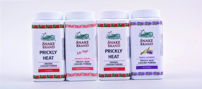 Snake Brand Combo Cooling Powder 200gms (Classic x 2, Relaxing & Soft Smooth) (Pack of 4)(4 x 50 g)