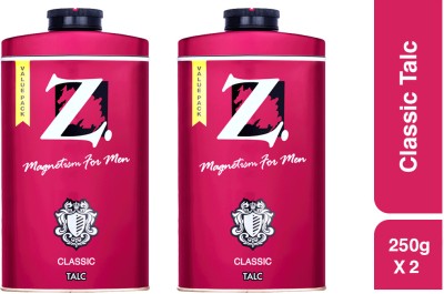 Z - Magnetism for Men Classic Talc l Combo(2 x 250 g)