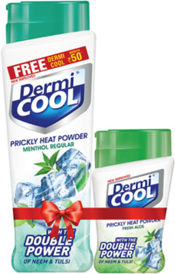 Dermi Cool Prickly Heat Powder Menthol Regular 150g(210 g)