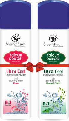 greenblosum Rose NeemTulsi Heat & Cooling Powder(2 x 100 g)