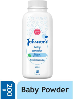 JOHNSON'S Baby Powder 200 gm | Keeps babies Skin soft and dry(200 g)