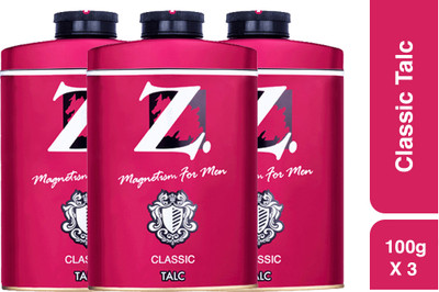 Z - Magnetism for Men Classic Talc l Combo(3 x 100 g)