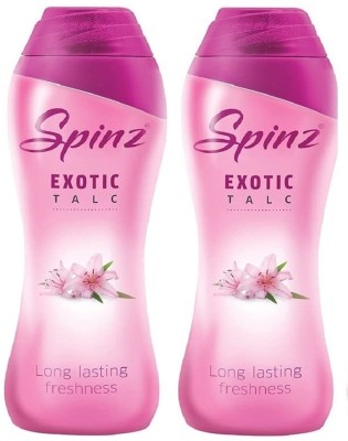 Spinz Exotic Talc Long Lasting Freshness -(2 x 100 g)