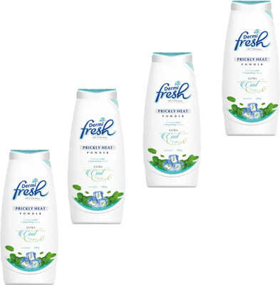 NG MART DERMIFRESH COOL TALC FOR ALL DAY COOL & FRESHNESS BODY PACK OF 150gm x 4(4 x 150 g)