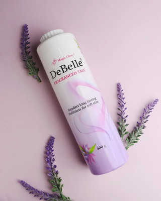DeBelle Fragranced Talc, 400gm Lavender Fragrance(400 g)