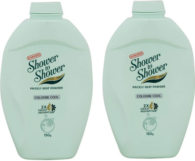 SHOWER TO SHOWER Heat Powder COOL - 2 x 150 g Packs(2 x 150 g)