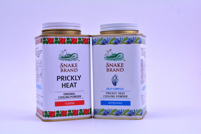 Snake Brand Snake Heat Cooling Powder 140gms (Classic & Refreshing) Pack of 2(2 x 140 g)