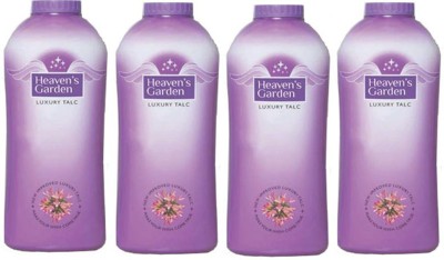 HEAVEN'S GARDEN LUXURY Fragrance Talcum Powder(4 x 100 g)