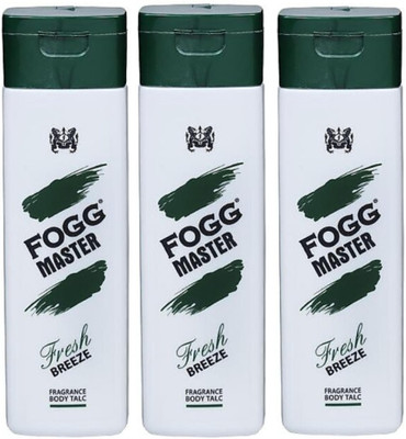 FOGG MASTER FRESH TALC BREEZE  (3 X 120 G) For Rs. 262 @ 30 %