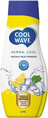 MOSKLIN COOL WAVE LIME TALC FOR COOL & FRAGNANCE BODY PACK OF 150gm x 1(150 g)