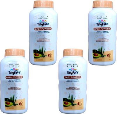 DOOMSDAY TINYFACE BABY POWDER FOR REFRESHING & COOL HEALTHY BABY SKIN PACK OF-(4 x 50 g)